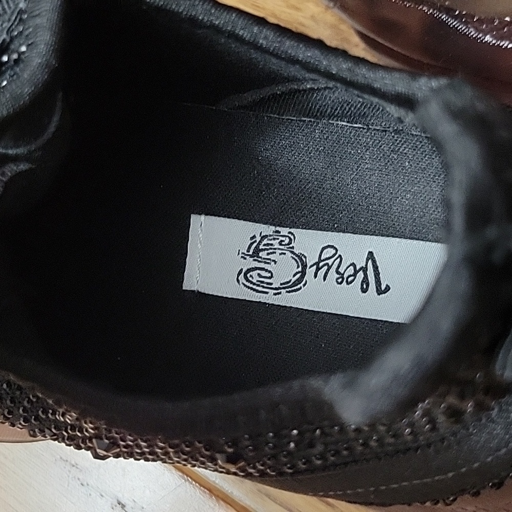 Very G HELLA Black Rhinestone Sneakers - Picture 6 of 10